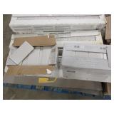 ASSORTED SIZE AND COLOR CERAMIC TILE AND SOME GROUT - NEW