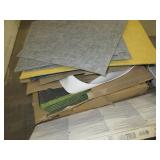 VINYL PLANK TILE AND CARPET SQUARES - NEW