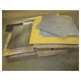 VINYL PLANK TILE AND CARPET SQUARES - NEW