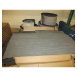 TARKETT CARPET SQUARES AND COVE BASE-NEW