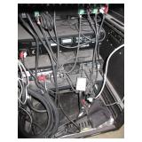 DJ/CONTROL RACK SYSTEM WITH COMPONENTS