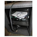 DJ/CONTROL CENTER MOBILE RACK SYSTEM WITH COMPONENTS