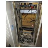 MUSIC / PA CONTROL CENTER WITH TASCAM CD PLAYER