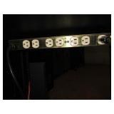 CONTROL CENTER RACKS WITH WORKING COMPONENTS