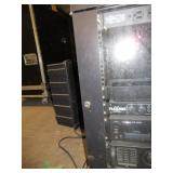 LINIER RACK SYSTEM WITH COMPONENTS