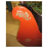 WOODEN SLEIGH AND CHRISTMAS TREE