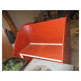 WOODEN SLEIGH AND CHRISTMAS TREE