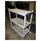 MISC. PLASTIC SHELVING