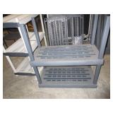 MISC. PLASTIC SHELVING