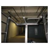 BLACK STEEL WEIGHT STORAGE RACK