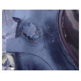 Pair of Used 16.9-24 Armstrong Industrial Tractor Tires on Band Dual Wheels +1 Other