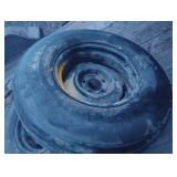 Pair of Used 5 Lug Implement Steer Tires