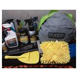 Car Care Kit with Cleaning and Maintenance Products
