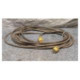 Approx 50 ft Heavy Duty Extension Cord with Yellow Ends