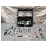 Lot of Assorted Hand Tools with Toolbox