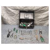 Lot of Assorted Hand Tools with Toolbox