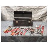 Craftsman Toolbox with Assorted Hand Tools