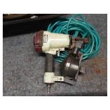 Used Roofing Nailer and Air Hose Set