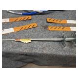 Set of 4 Roof Jacks, Paint Mixer, and Paint Sprayer Hose