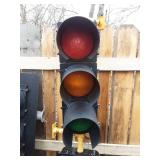 Used Traffic Light and Control Box with Stand