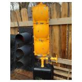 Used Traffic Light and Control Box with Stand