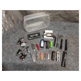Mixed Lot of 20 Pocket Knives, Multi-Tools, Headlamps and Accessories