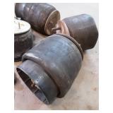 Set of Air Springs and Shock Absorbers for Heavy Vehicles