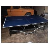 Folding Ping Pong Table with Metal Frame