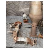 Used Diesel Particulate Filter and Exhaust Components Set