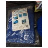 Camping Set: 4-Person Dome Tent, Sleeping Bag, and Tarp