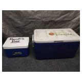 Set of 2 Coolers - Large and Small with Berry Blendz Branding