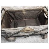 Collapsible Folding Utility Wagon with Heavy-Duty Wheels