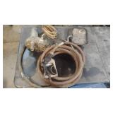 Used GPI Model 155S Fuel Transfer Pump with Hoses and Nozzle