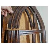 Architectural Salvage Arched Mirror Divider *As Is*