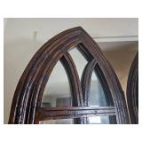 Architectural Salvage Arched Mirror Divider *As Is*