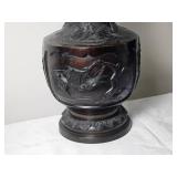 Bronze Japanese Meiji Stylized Vase