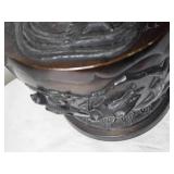 Bronze Japanese Meiji Stylized Vase