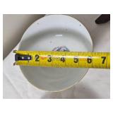 Qing Dynasty Wan Bowl Adorned with Dragons with Two Bat Detailed Dishes