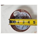 Five Kutani Ware Japanese Tea Bowls