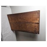 Ogee Mahogany Veneer Wall Clock