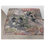 Jacobean Footstool with Loon Upholstery