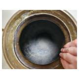 Hammered Bronze Indian Copper Urn