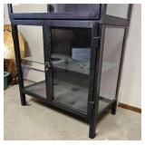 Industrial Chic Steel Display Cabinet