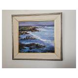 Lau Chun Coastal Hawaii Signed Oil