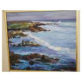 Lau Chun Coastal Hawaii Signed Oil
