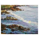 Lau Chun Coastal Hawaii Signed Oil