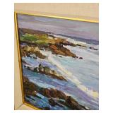 Lau Chun Coastal Hawaii Signed Oil
