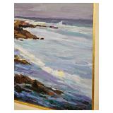 Lau Chun Coastal Hawaii Signed Oil