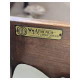 William French Furniture Co. Minneapolis Mahogany Consol Cabinet