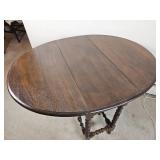 Antique Victorian Gate Leg Drop Leaf Table